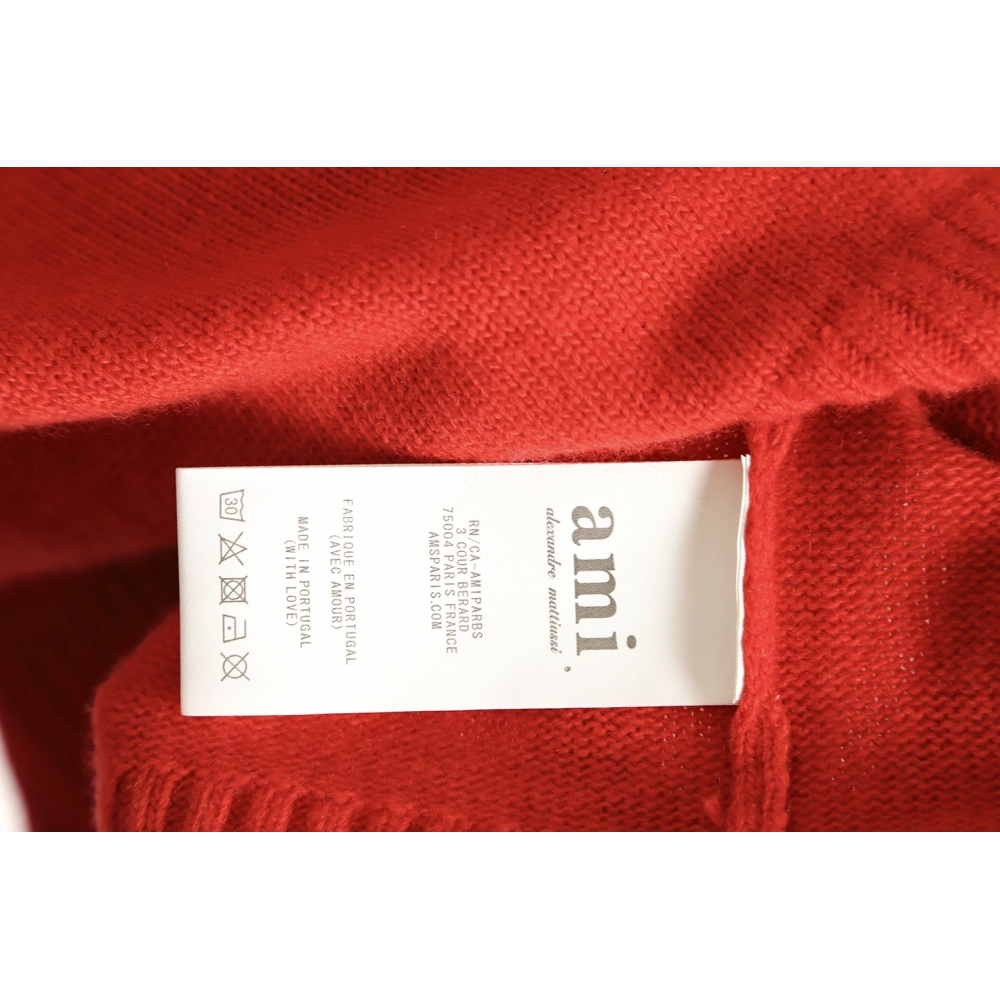 AMI PARIS Heart Turtleneck TSK1,Ami
