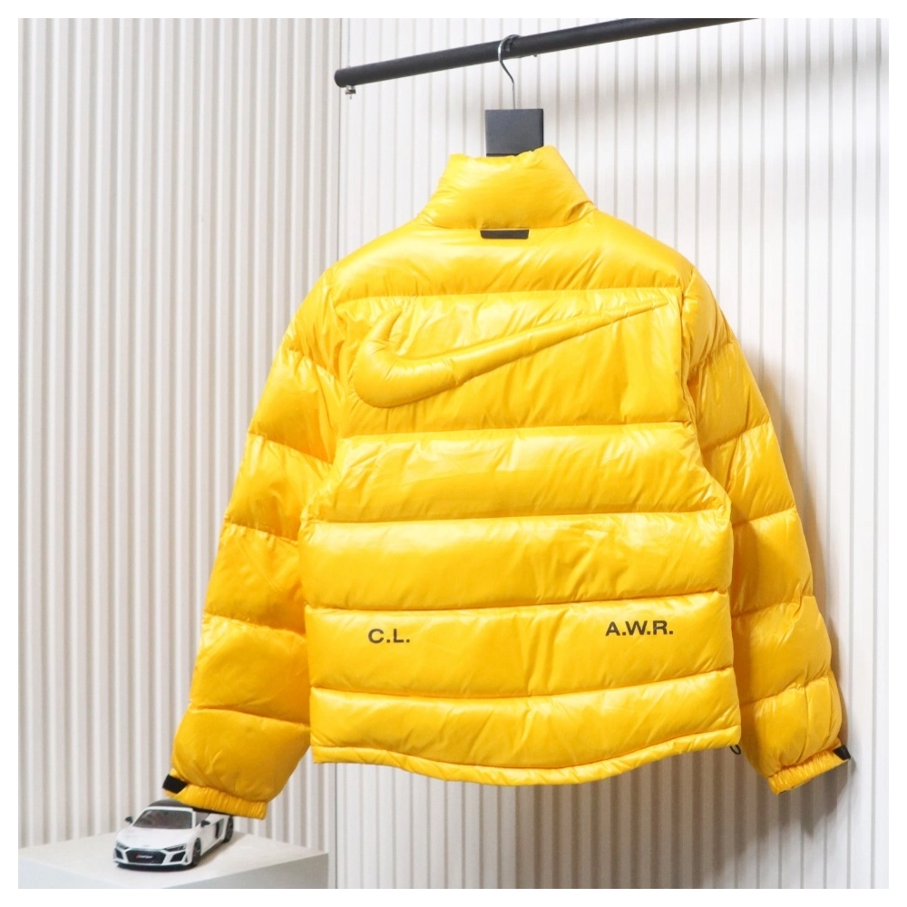 Nike X Drake Nocta Puffer Jacket Yellow ,Nike Jacket,Jacket,APPAREL