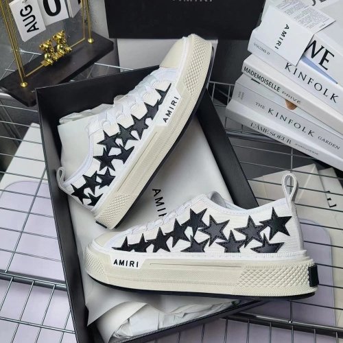 Amiri Stars Court Low White Black,AMIRI