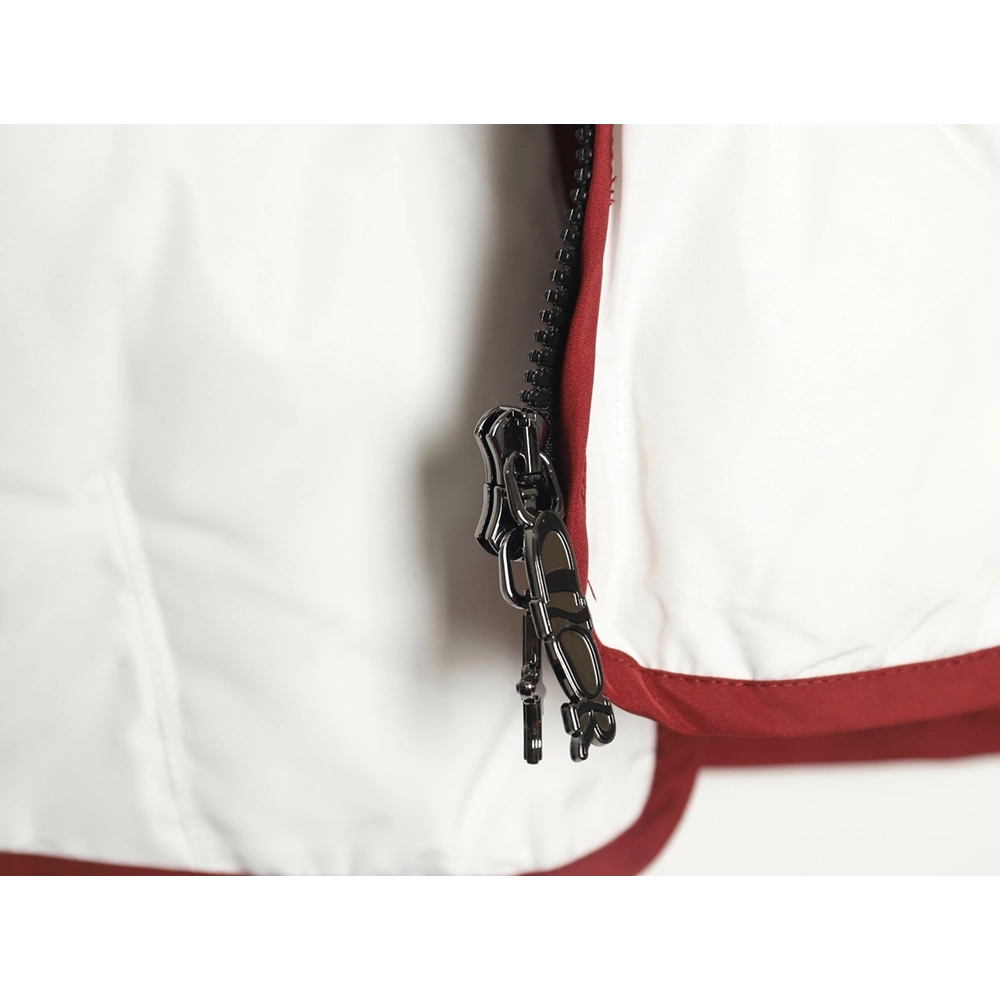 Dior embroidered removable sleeve cotton jacket,Dior