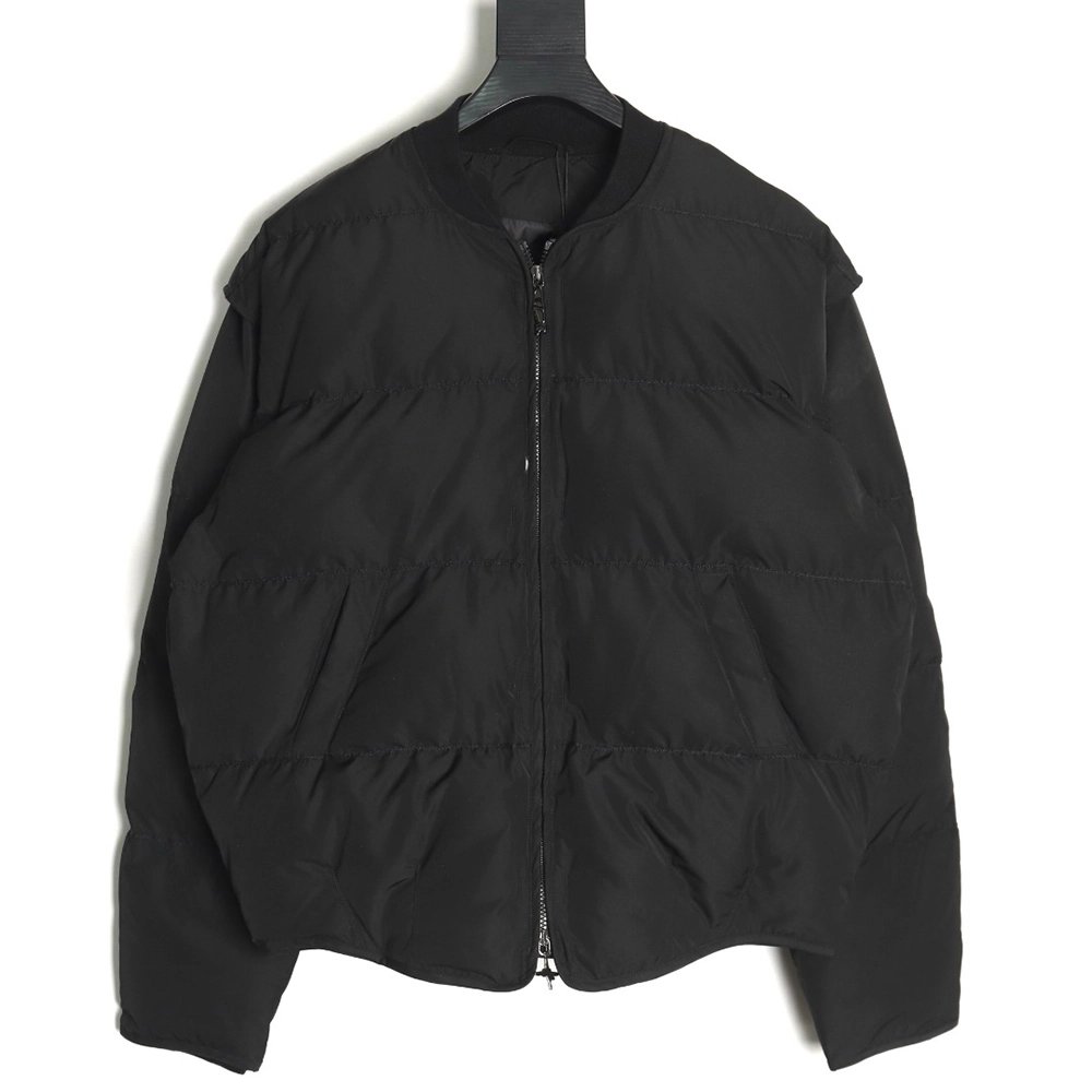 Dior embroidered removable sleeve cotton jacket TSK1,Dior