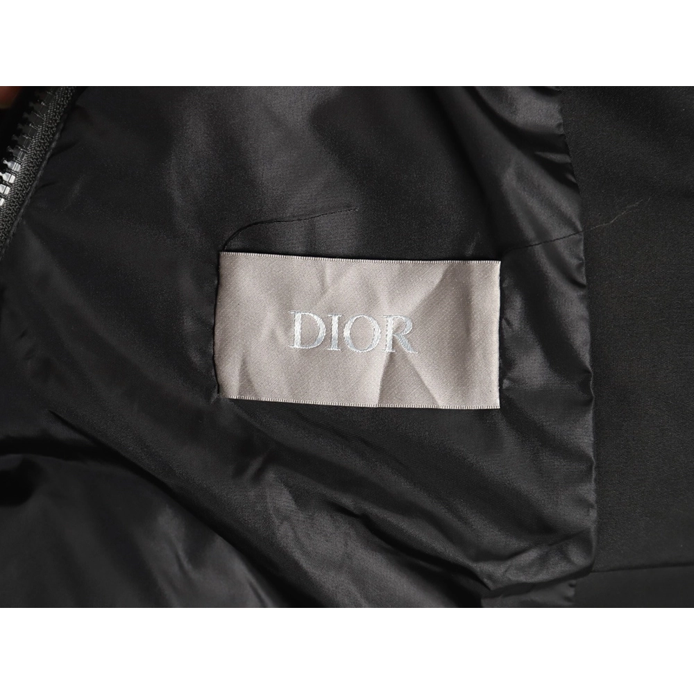 Dior embroidered removable sleeve cotton jacket TSK1,Dior