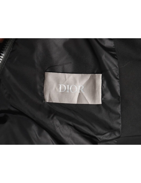 Dior embroidered removable sleeve cotton jacket TSK1,Dior