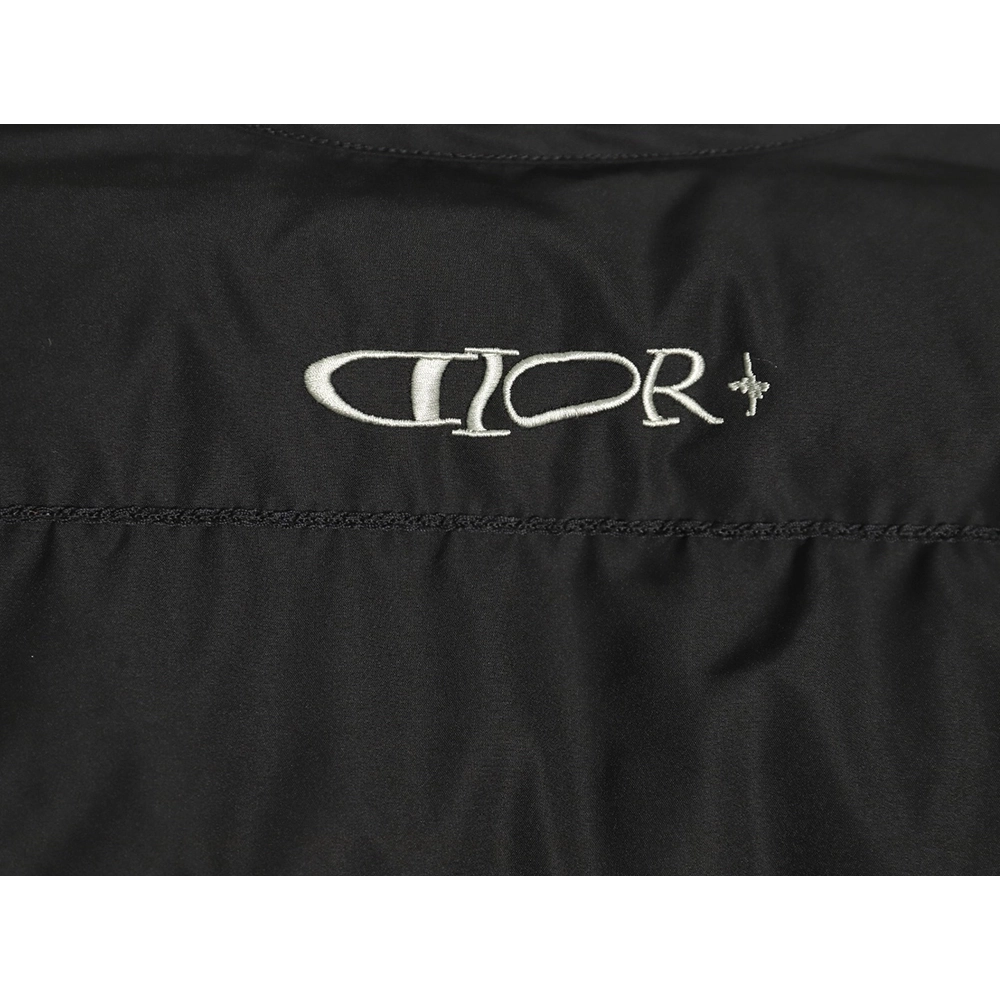 Dior embroidered removable sleeve cotton jacket TSK1,Dior