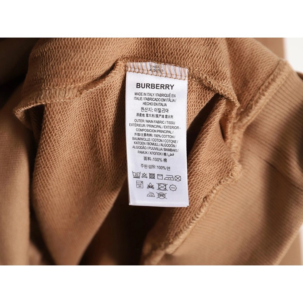 Burberry Towel Embroidered War Horse Hooded Sweatshirt TSK1,Burberry