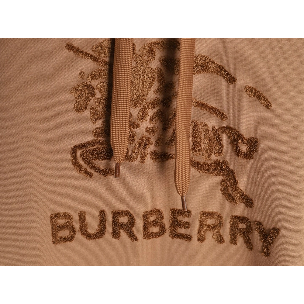 Burberry Towel Embroidered War Horse Hooded Sweatshirt TSK1,Burberry