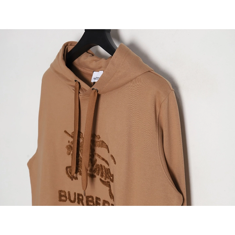 Burberry Towel Embroidered War Horse Hooded Sweatshirt TSK1,Burberry