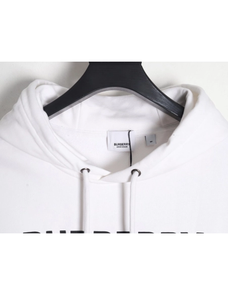 Burberry embroidered teddy bear hooded sweatshirt,Burberry