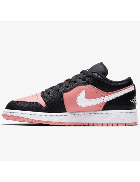 AIR JORDAN 1 LOW GS PINK QUARTZ 554723 016,AIR JORDAN 1 LOW,Air Jordan