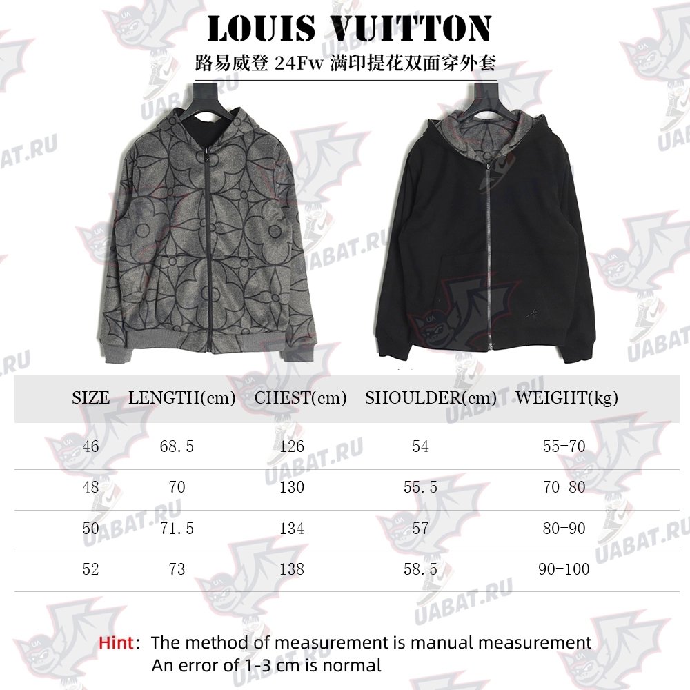 Louis Vuitton all over printed jacquard reversible jacket,Louis Vuitton