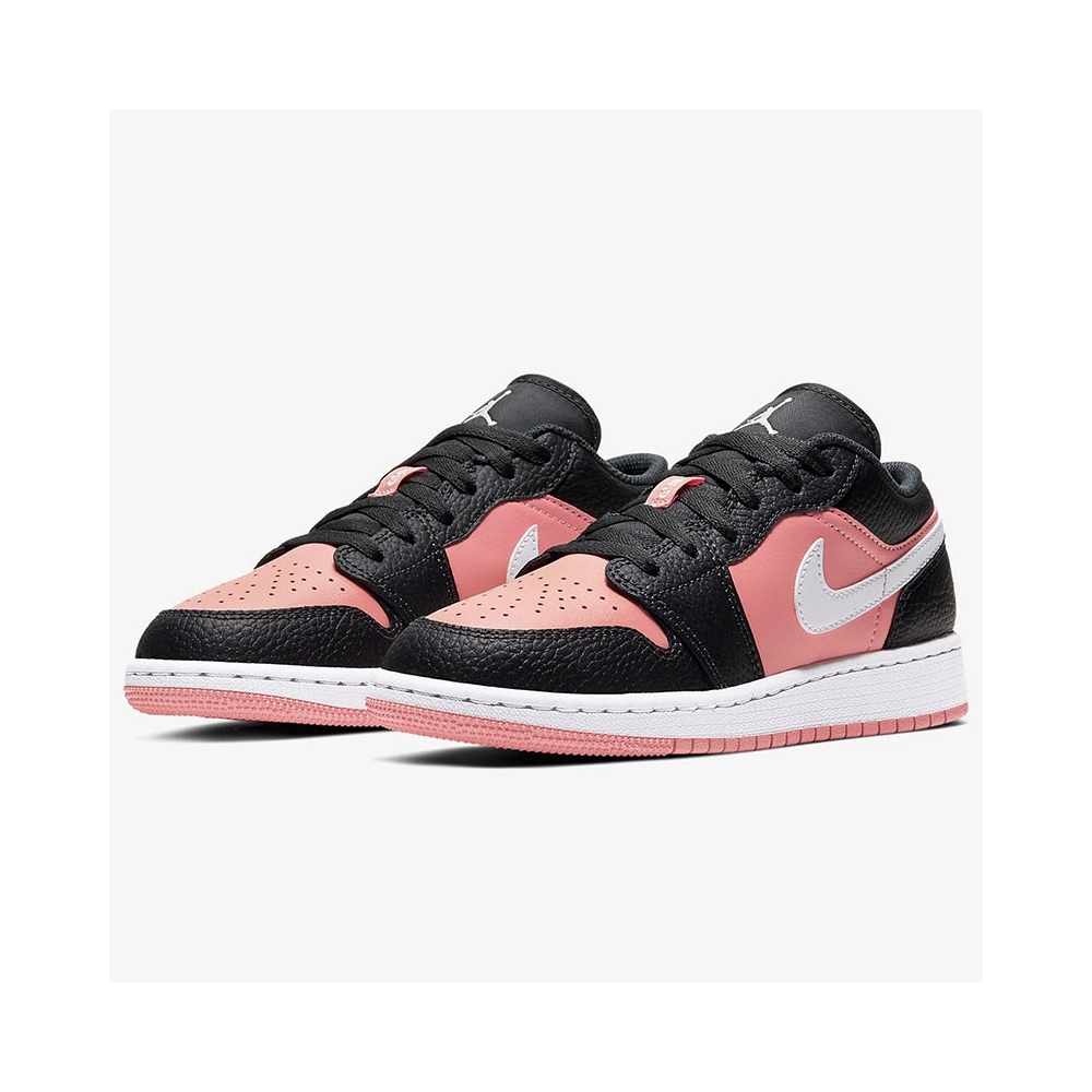 AIR JORDAN 1 LOW GS PINK QUARTZ 554723 016,AIR JORDAN 1 LOW,Air Jordan