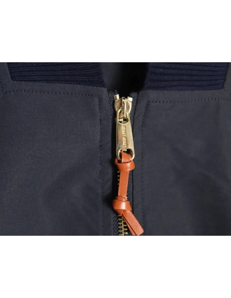 Miu Miu Panama cotton blend bomber jacket,Miu Miu