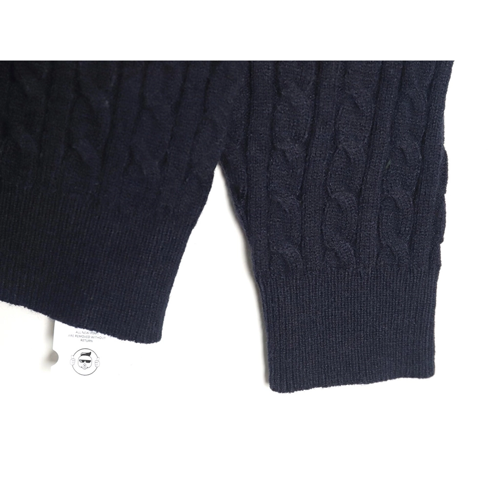 Miu Miu cable cashmere POLO collar sweater,Miu Miu