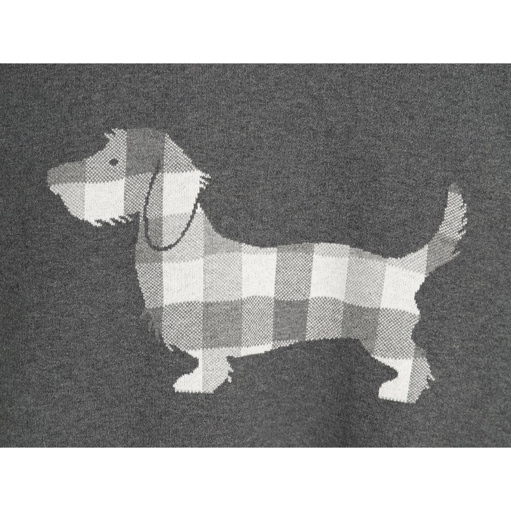 Thom Browne Limited Edition Puppy Crew Neck Sweater,Thom Browne Sweatshirt,Sweatshirt,,Low Price High quality,Free Shipping to F