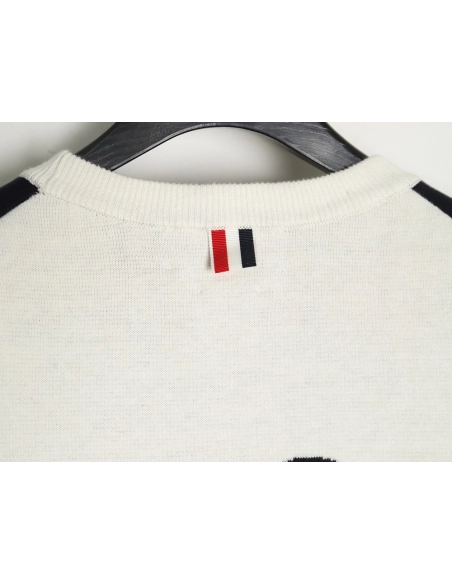 Thom Browne Dog Walking Crewneck Sweater,Thom Browne Sweatshirt,Sweatshirt,,Low Price High quality,Free Shipping to France