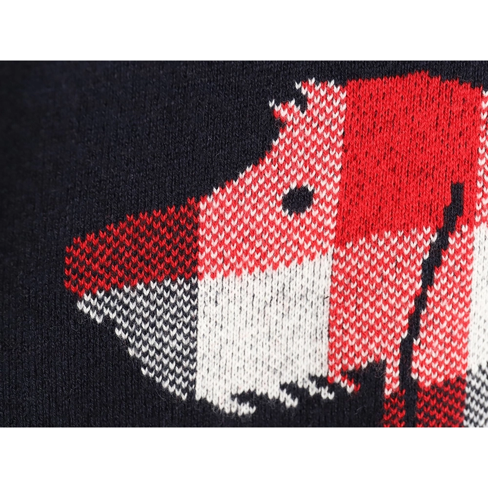 Thom Browne Limited Edition Puppy Crew Neck Sweater,Thom Browne Sweatshirt,Sweatshirt,,Low Price High quality,Free Shipping to F