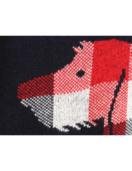 Thom Browne Limited Edition Puppy Crew Neck Sweater,Thom Browne Sweatshirt,Sweatshirt,,Low Price High quality,Free Shipping to F