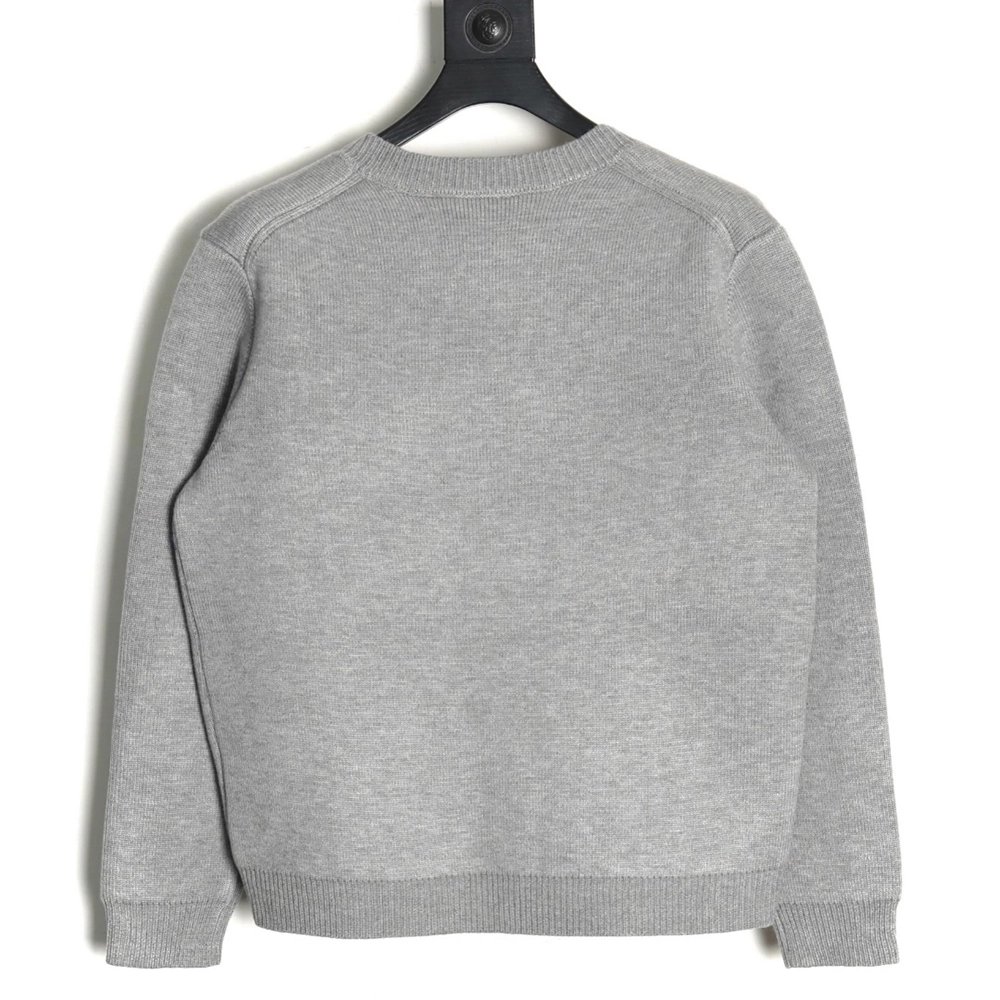 Miu Miu Minimalist Lettering Cardigan Sweater,Miu Miu Sweatshirt,Sweatshirt,,Low Price High quality,Free Shipping to France