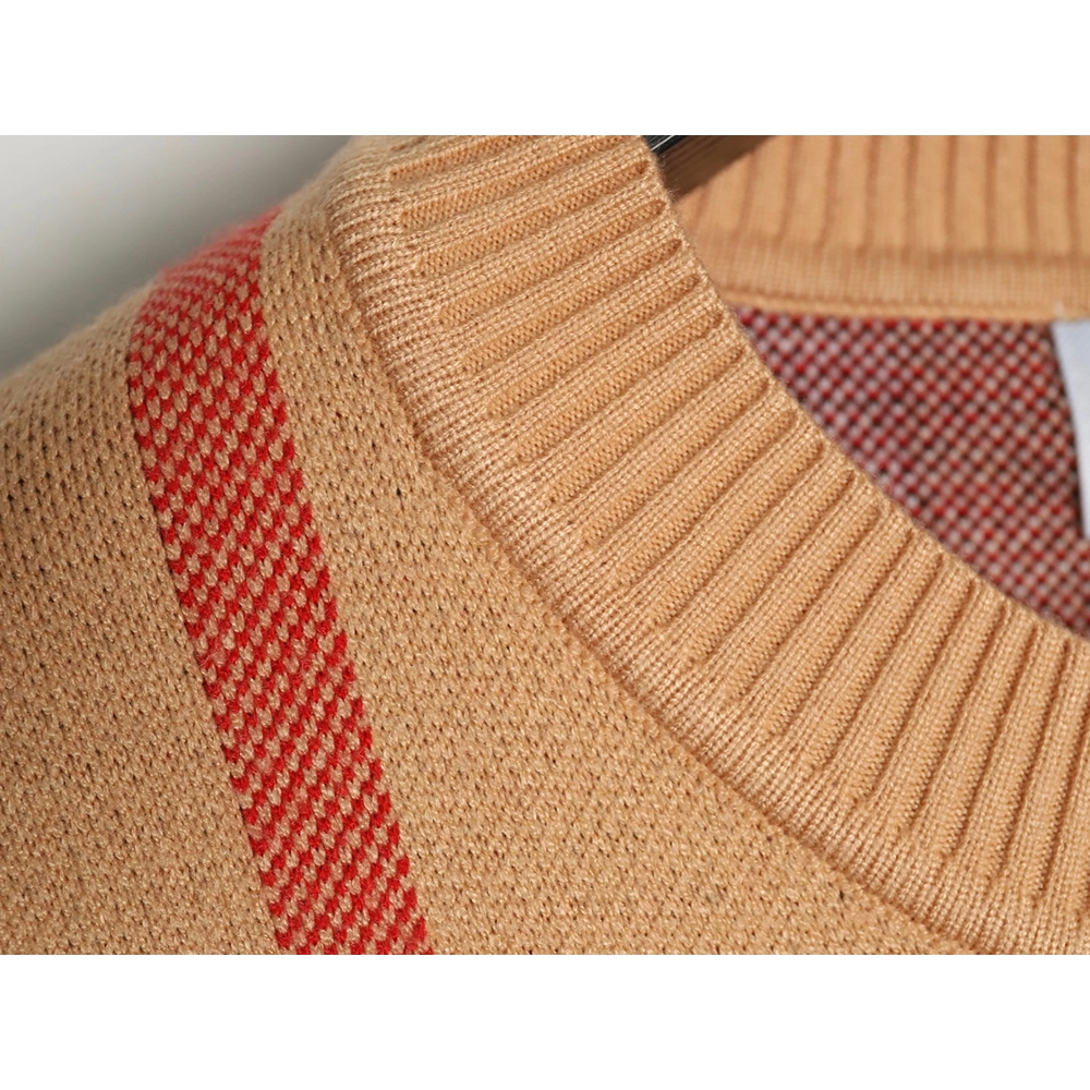 Burberry classic large plaid crew neck sweater,Burberry Sweatshirt,Sweatshirt,,Low Price High quality,Free Shipping to France