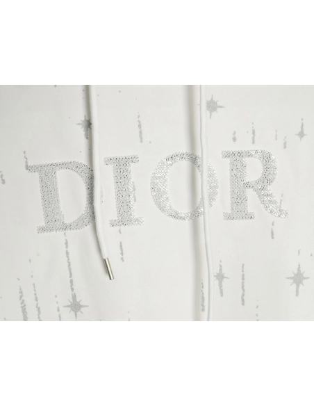 Dior shooting star embroidered lettering hoodie,Dior Hoodie,Hoodie,,Low Price High quality,Free Shipping to France