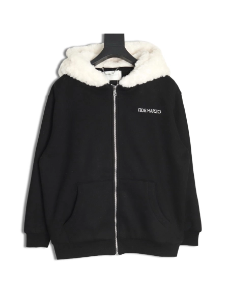 13De Marzo Animal Hooded Coat,13De Marzo Hoodie,Hoodie,,Low Price High quality,Free Shipping to France