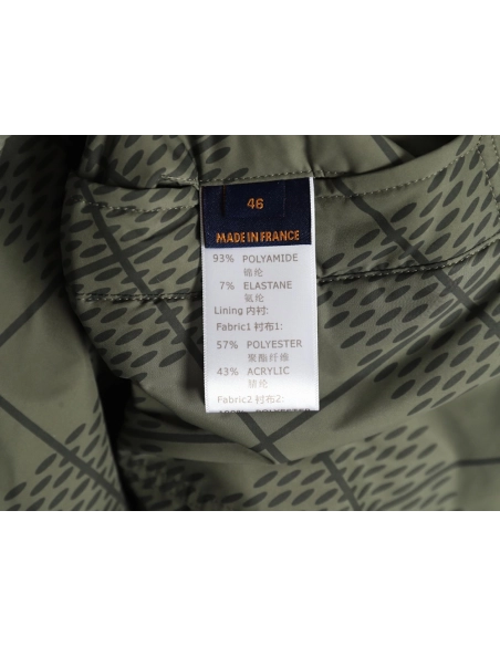 Louis Vuitton Checkerboard Nylon Reversible Sherpa Jacket,Louis Vuitton Jacket,Jacket,APPAREL