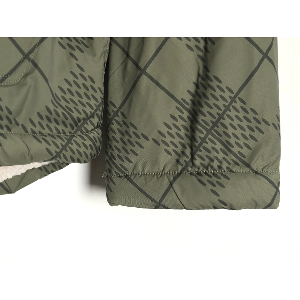 Louis Vuitton Checkerboard Nylon Reversible Sherpa Jacket,Louis Vuitton Jacket,Jacket,APPAREL