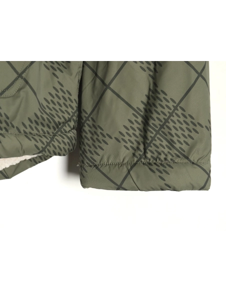 Louis Vuitton Checkerboard Nylon Reversible Sherpa Jacket,Louis Vuitton Jacket,Jacket,APPAREL