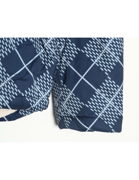 Louis Vuitton Checkerboard Nylon Reversible Sherpa Jacket,Louis Vuitton Jacket,Jacket,APPAREL