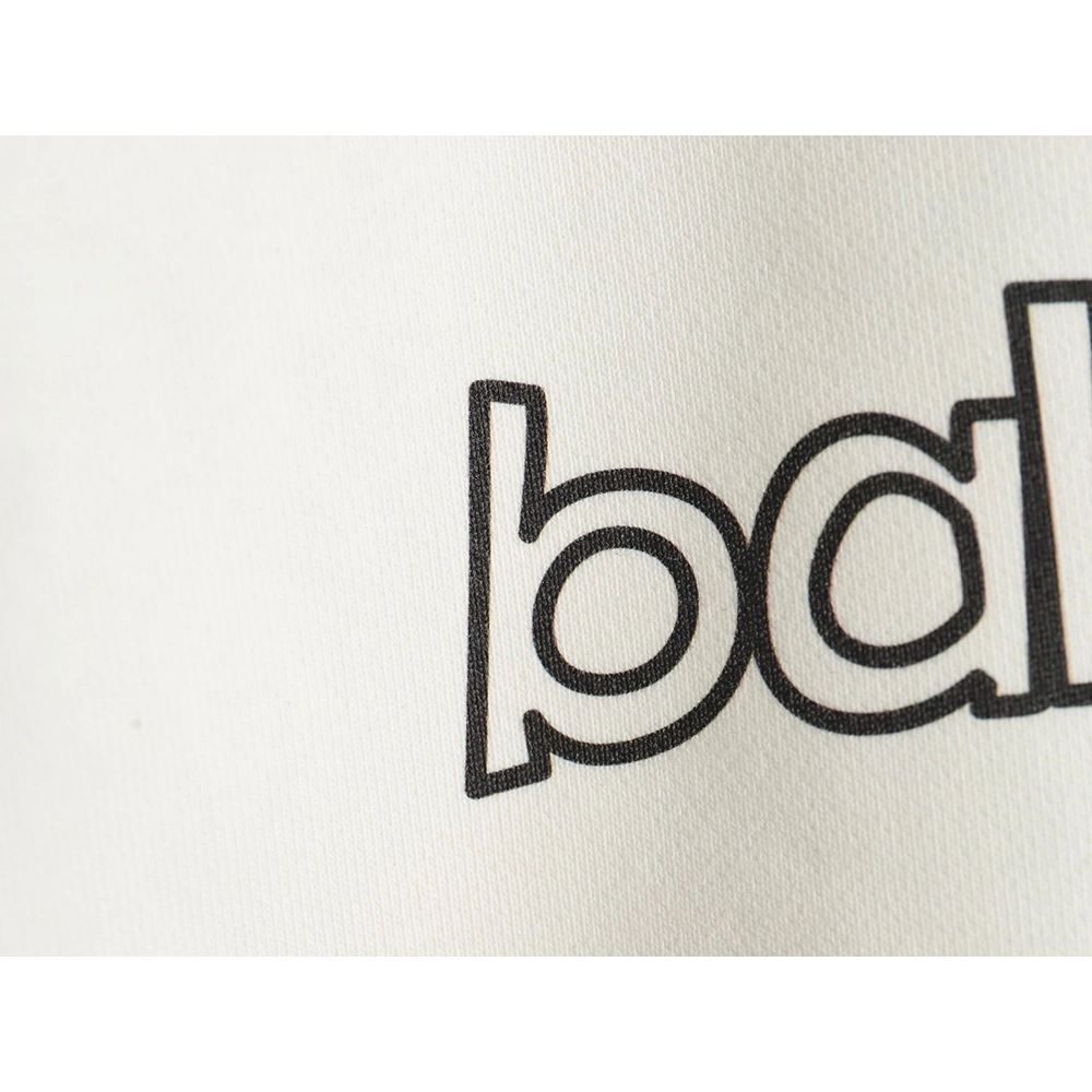 Balenciaga x Adidas Trefoil print crew neck sweatshirt,Balenciaga Sweatshirt,Sweatshirt,APPAREL