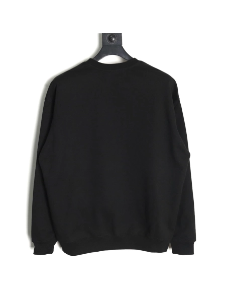 Balenciaga x Adidas Trefoil print crew neck sweatshirt,Balenciaga Sweatshirt,Sweatshirt,APPAREL