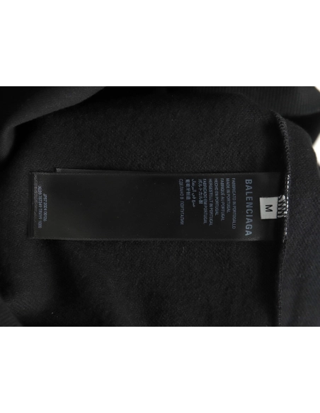 Balenciaga x Adidas Trefoil print crew neck sweatshirt,Balenciaga Sweatshirt,Sweatshirt,APPAREL