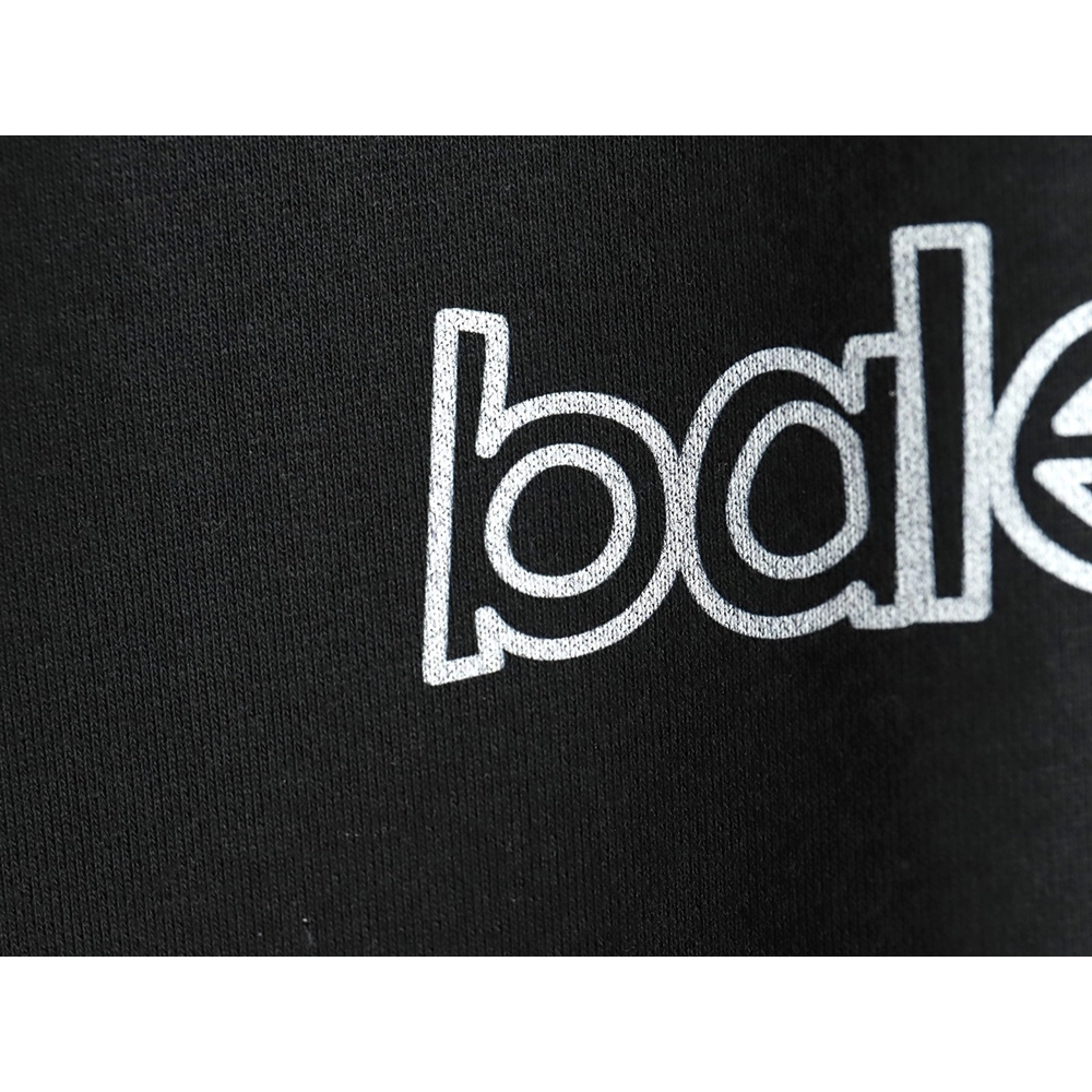 Balenciaga x Adidas Trefoil print crew neck sweatshirt,Balenciaga Sweatshirt,Sweatshirt,APPAREL