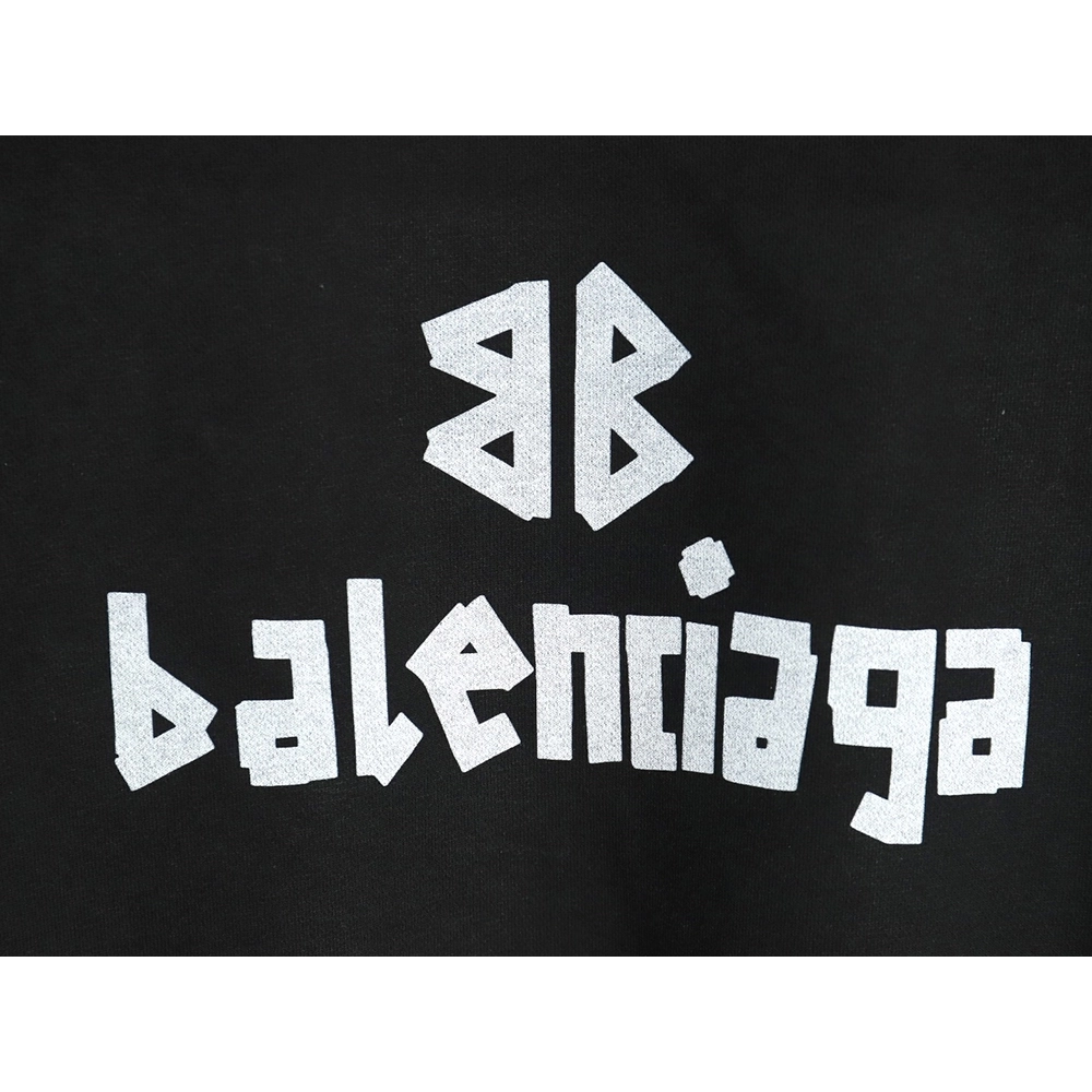 Balenciaga Mixed LOGO Print Lettering Crew Neck Sweatshirt,Balenciaga Sweatshirt,Sweatshirt,APPAREL
