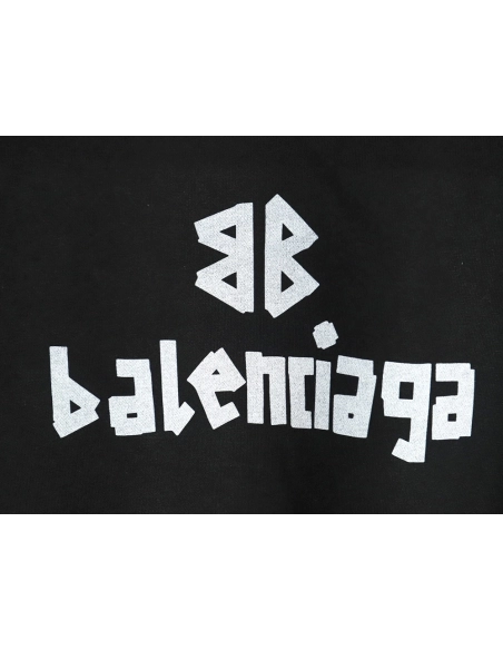 Balenciaga Mixed LOGO Print Lettering Crew Neck Sweatshirt,Balenciaga Sweatshirt,Sweatshirt,APPAREL