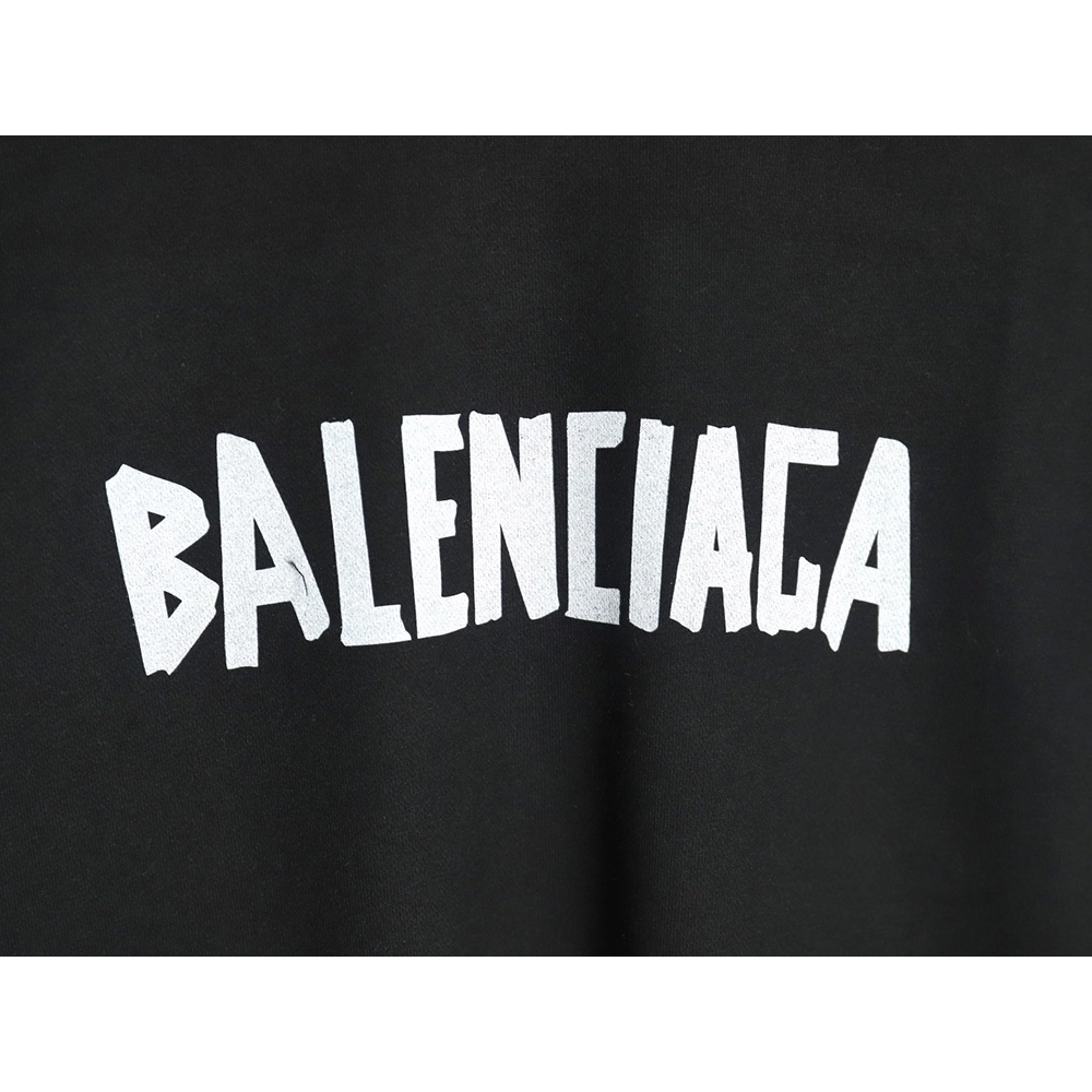 Balenciaga Mixed LOGO Print Lettering Crew Neck Sweatshirt,Balenciaga Sweatshirt,Sweatshirt,APPAREL