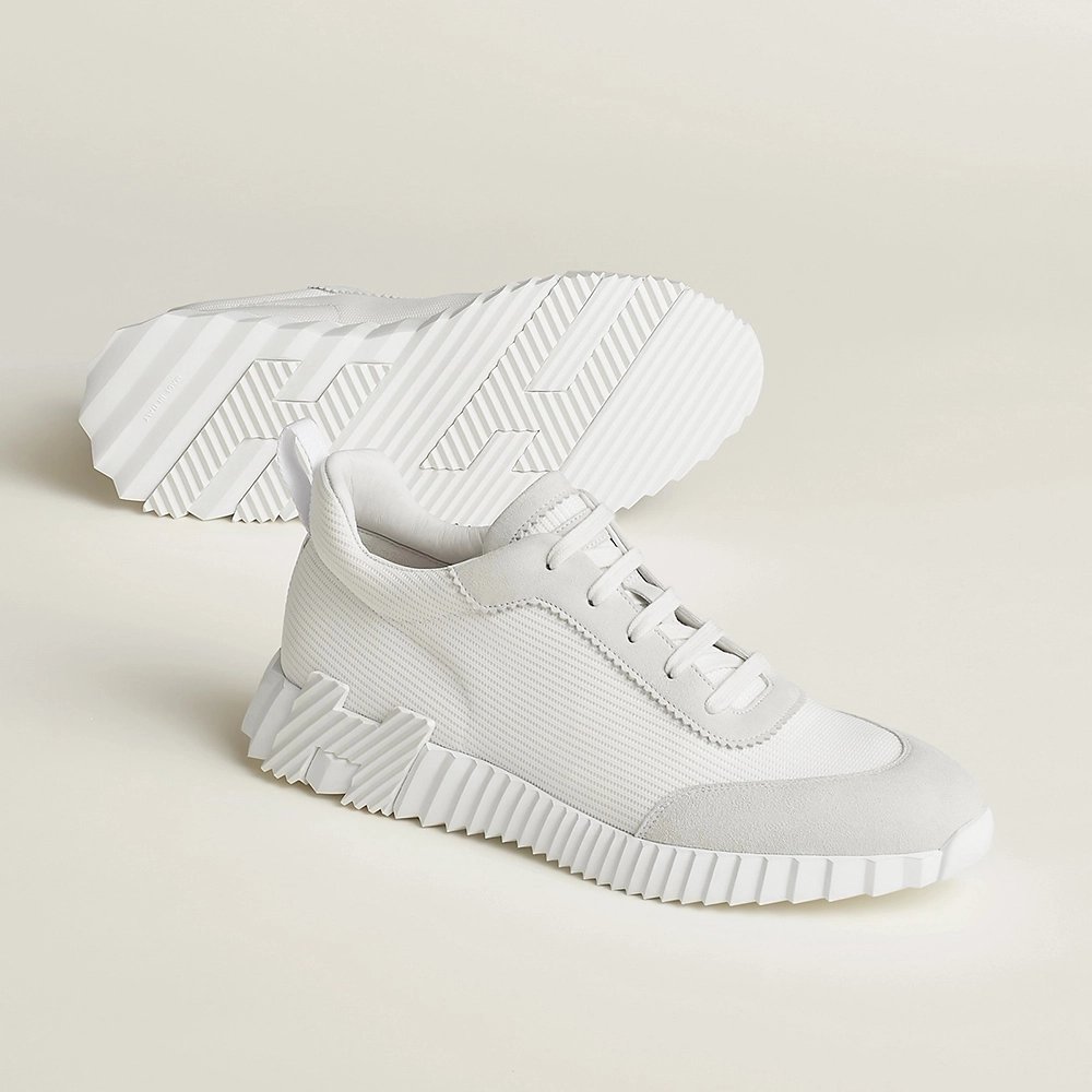 Hermes Bouncing sneaker White Grey,HERMES SHOES
