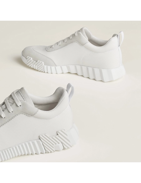 Hermes Bouncing sneaker White Grey,HERMES SHOES