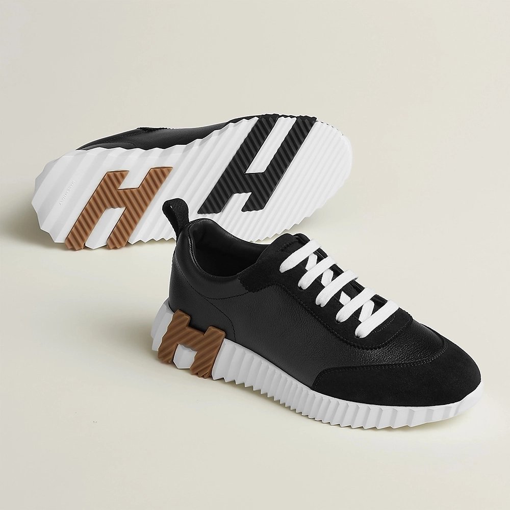 Hermes Bouncing sneaker Black,HERMES SHOES