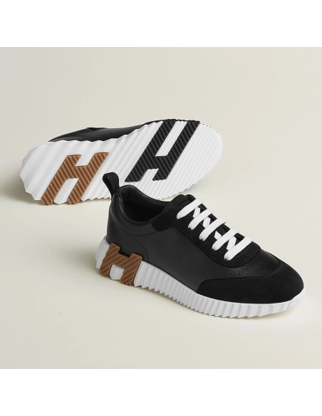 Hermes Bouncing sneaker Black,HERMES SHOES