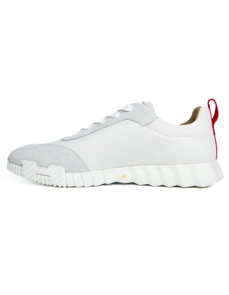 Hermes Bouncing sneakerWhite Grey,HERMES SHOES