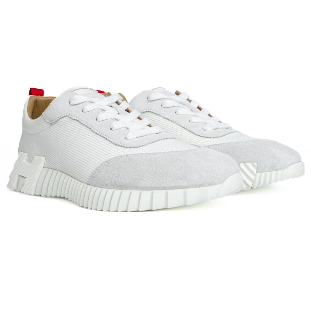 Hermes Bouncing sneakerWhite Grey,HERMES SHOES
