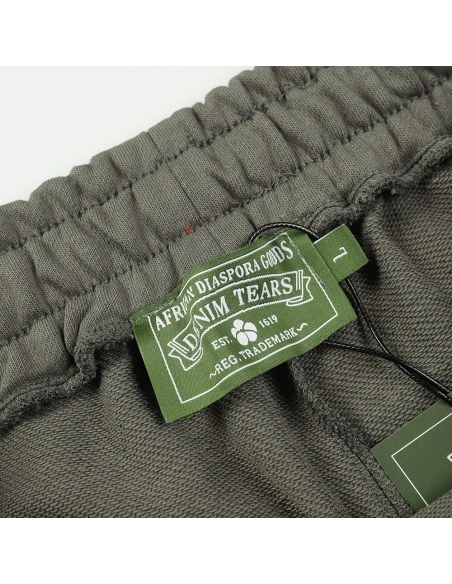 Denim Tears Denim University Sweat Shorts,Denim Tears