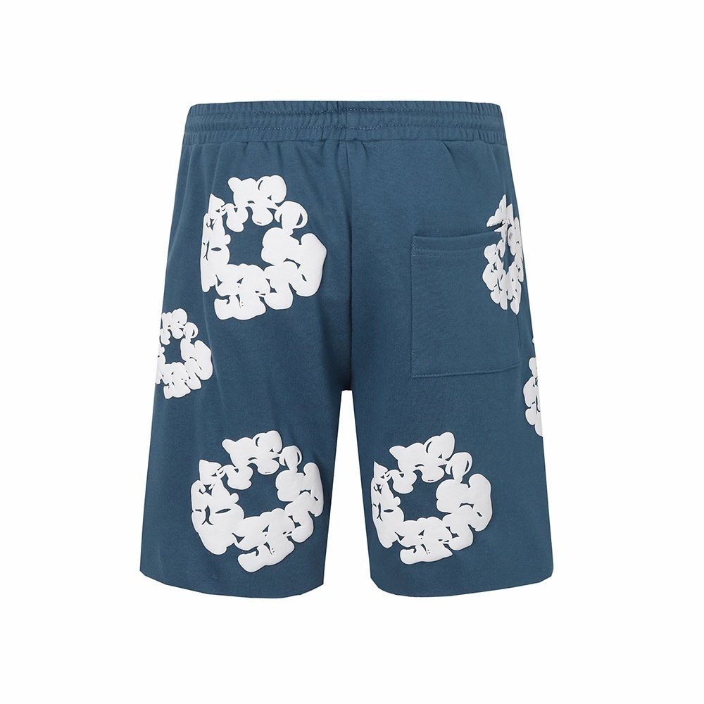 Denim Tears The Cotton Wreath Shorts,Denim Tears