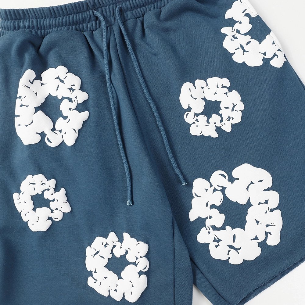 Denim Tears The Cotton Wreath Shorts,Denim Tears