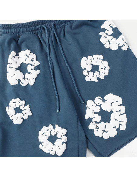 Denim Tears The Cotton Wreath Shorts,Denim Tears