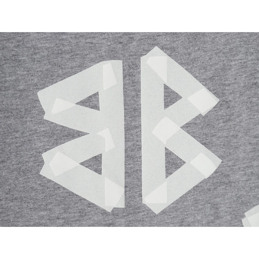 Balenciaga Tape Print Short Sleeve T-Shirt TSK7,Balenciaga
