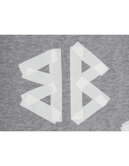 Balenciaga Tape Print Short Sleeve T-Shirt TSK7,Balenciaga