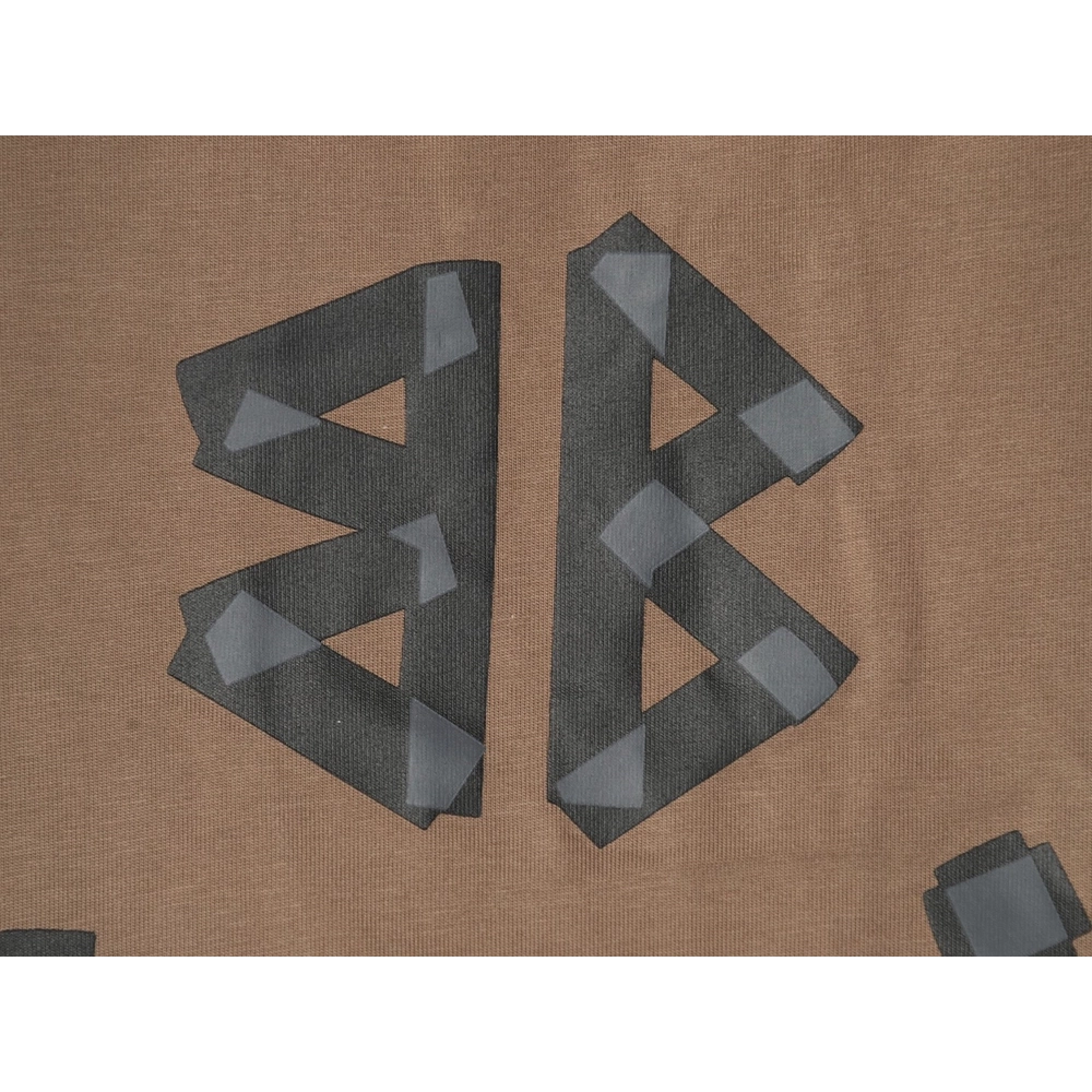 Balenciaga Tape Print Short Sleeve T-Shirt TSK2,Balenciaga