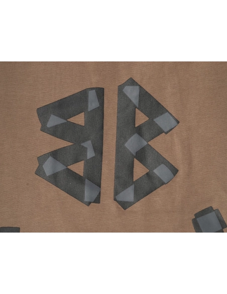 Balenciaga Tape Print Short Sleeve T-Shirt TSK2,Balenciaga